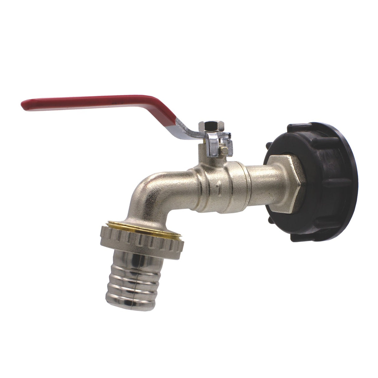 IBC Kugelauslaufhahn "Profi", 1", Messing, S60x6