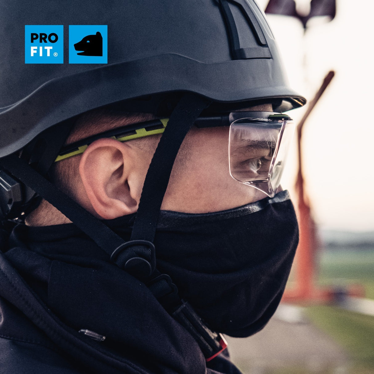 Pro-Fit® Schutzbrille "Kubik", für Brillenträger, klar, beschlagfrei