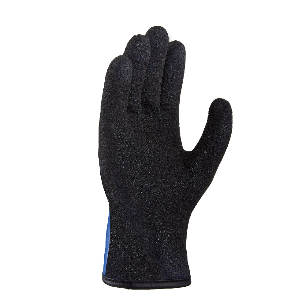 teXXor® Chemikalien-Schnittschutzhandschuhe blau/schwarz