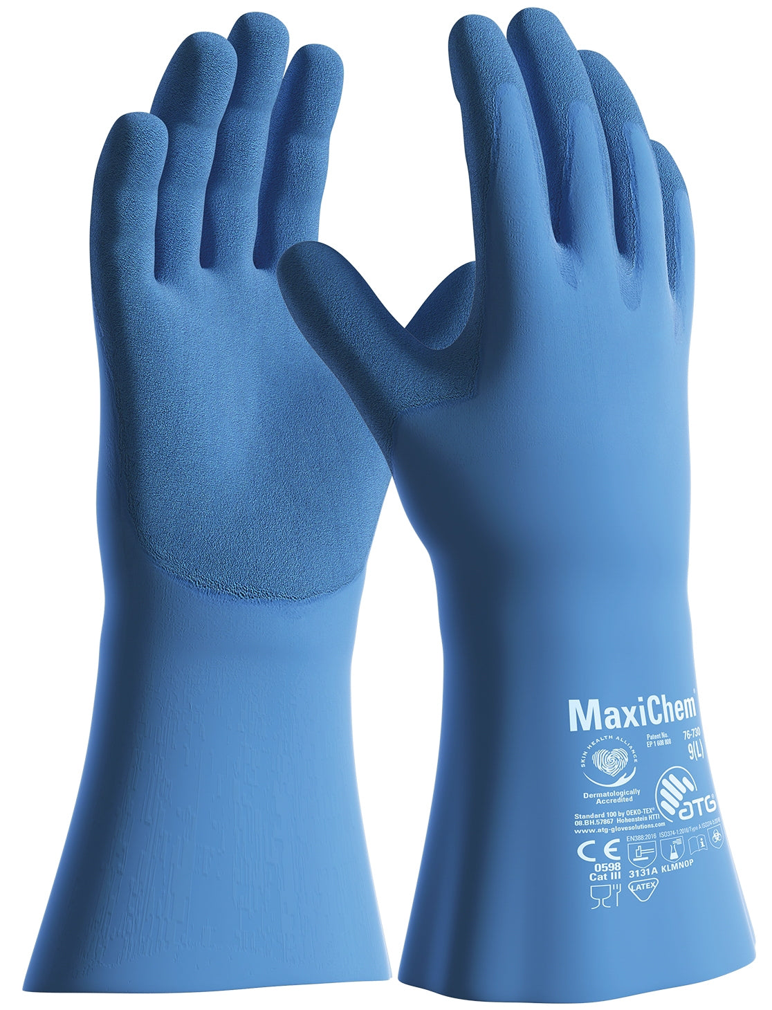 ATG® Chemikalienschutz-Handschuhe MaxiChem® (76-730)