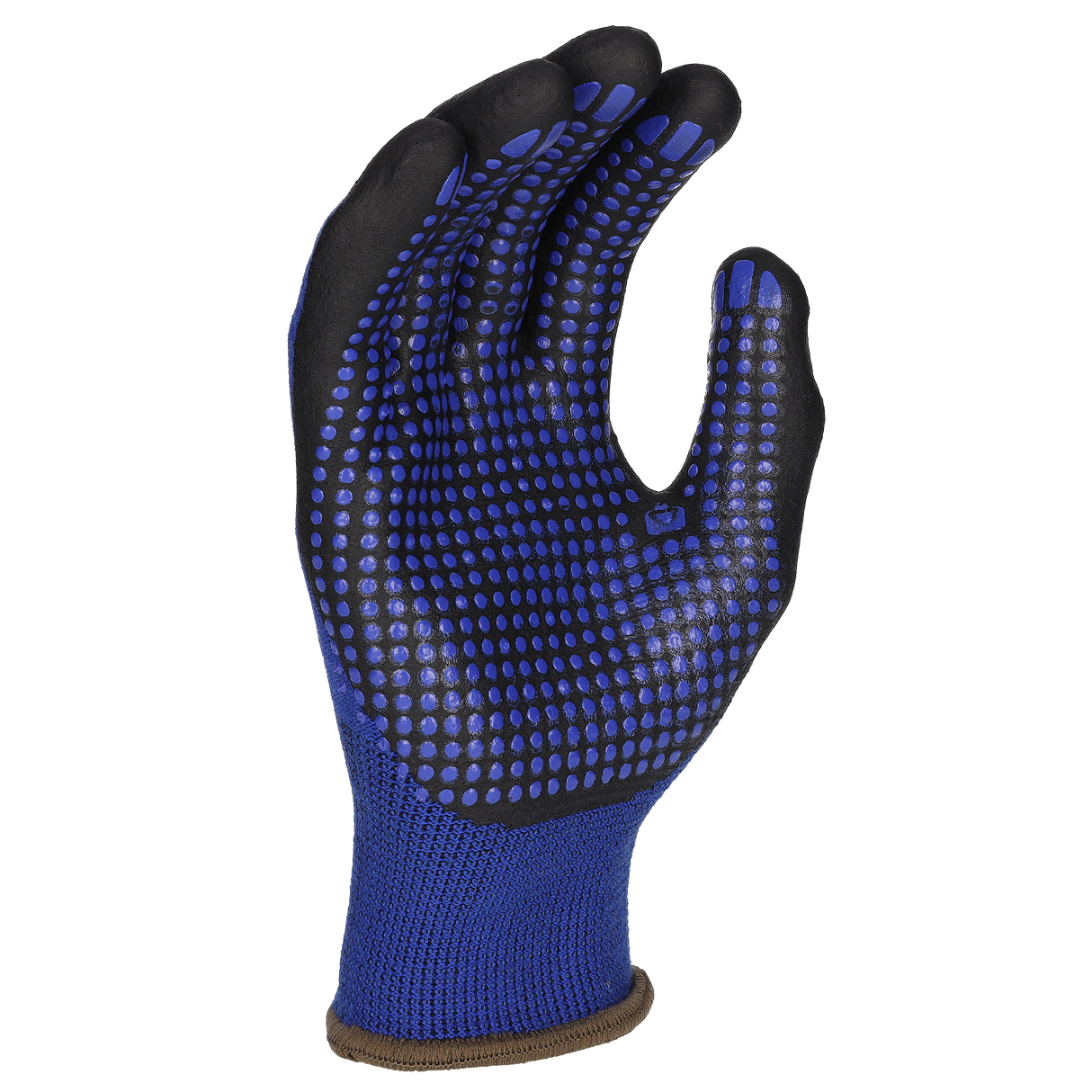 Pro-Fit® Nitril Handschuhe "Hit Therm", blau/schwarz, Noppen