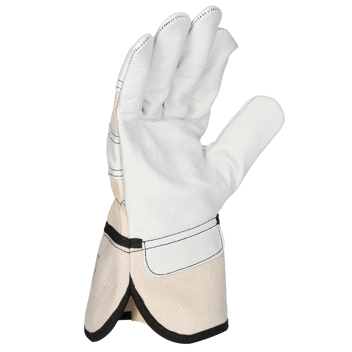 Pro-Fit® Rindvoll Leder Arbeitshandschuhe, "Watt", natur