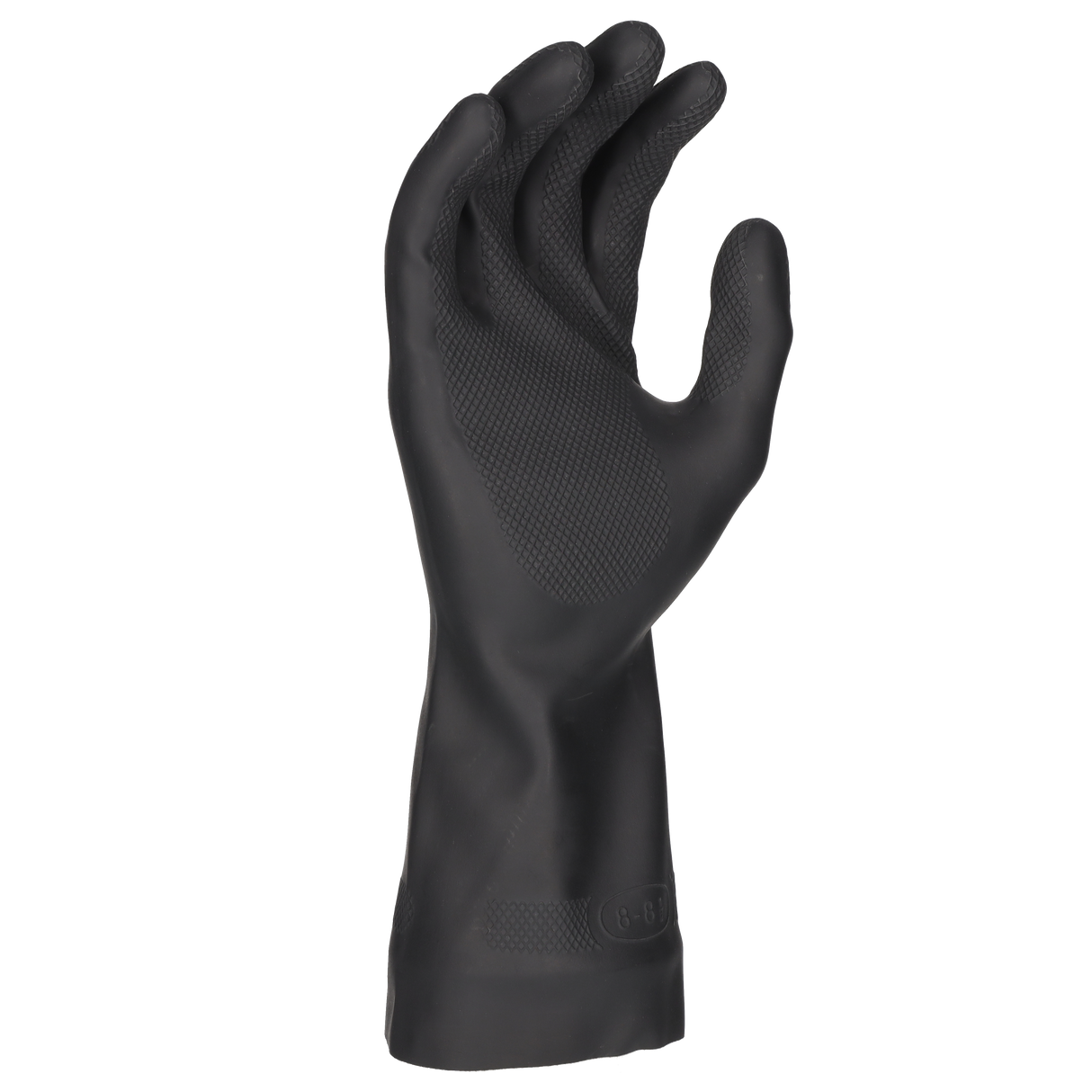 Pro-Fit® Neopren/Latex Chemikalienschutzhandschuh, 30 cm, schwarz