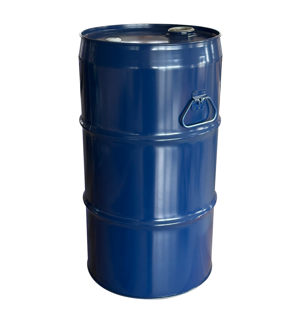 65 L Garagenfass, neu, innen lackiert, dunkelblau, 6.6.6, UN