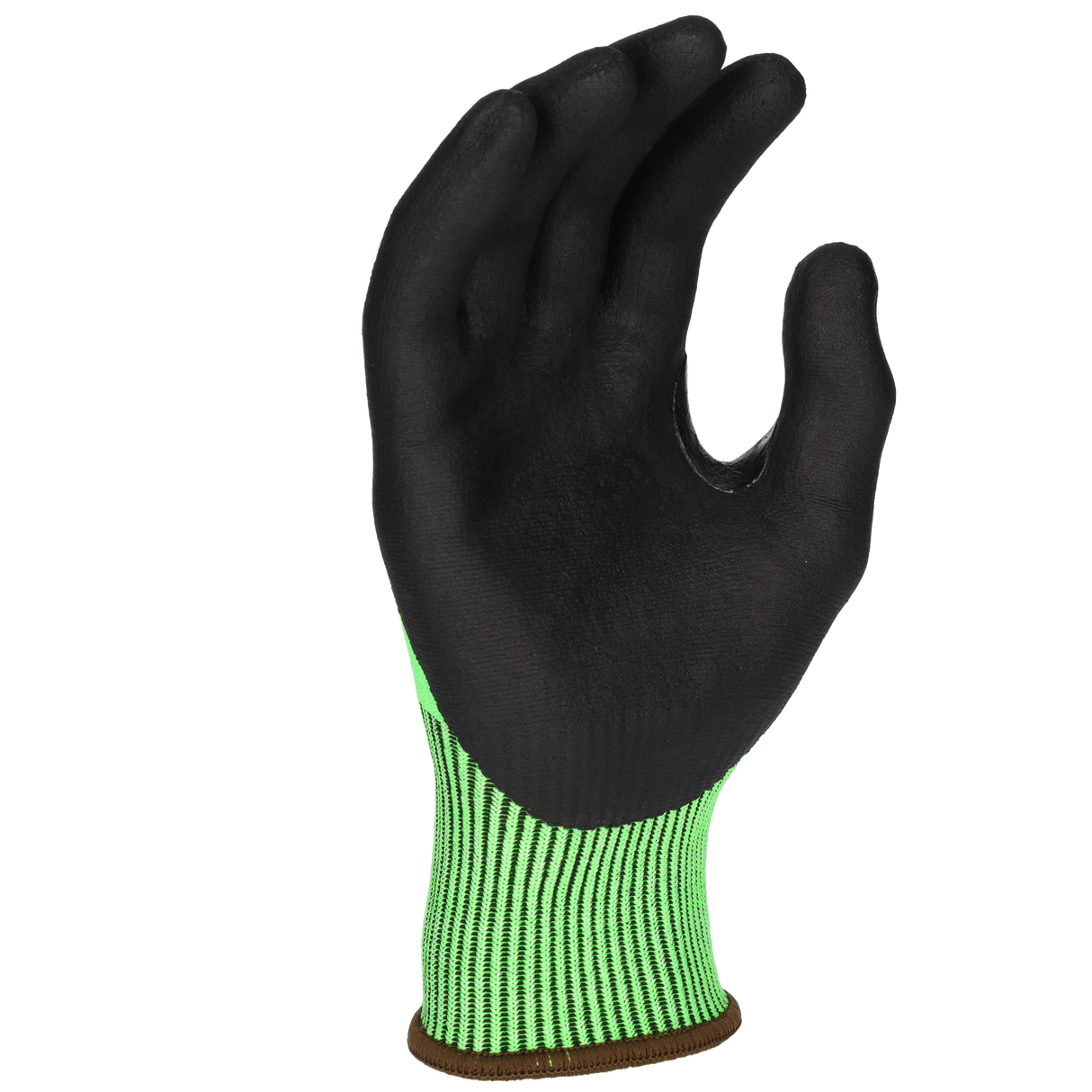 Pro-Fit® Nitril Schnittschutzhandschuh "Hit Cut D", neongrün/schwarz