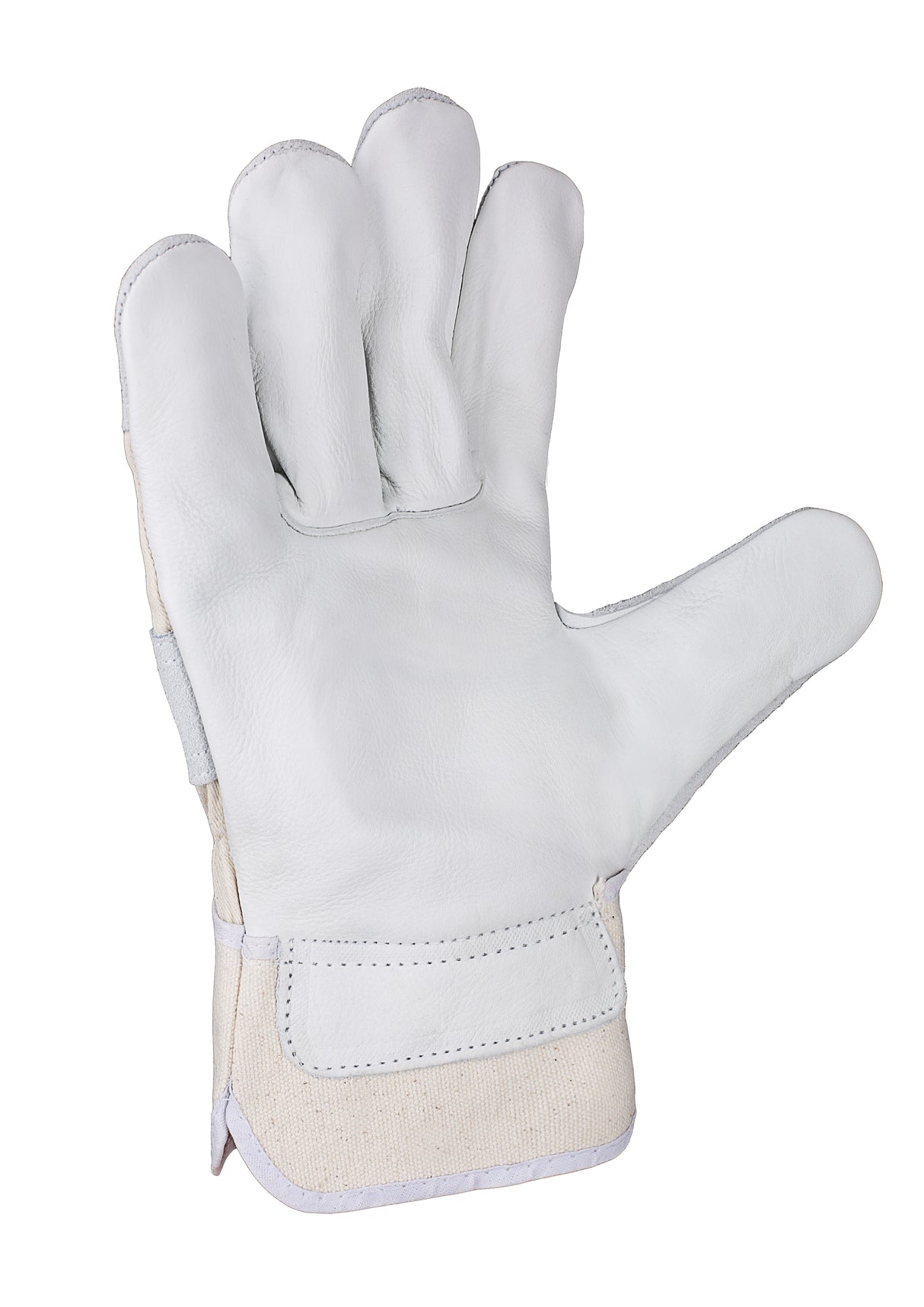 Pro-Fit® Rindvoll-/Rindspalt Leder Arbeitshandschuh, "Krabbe", natur