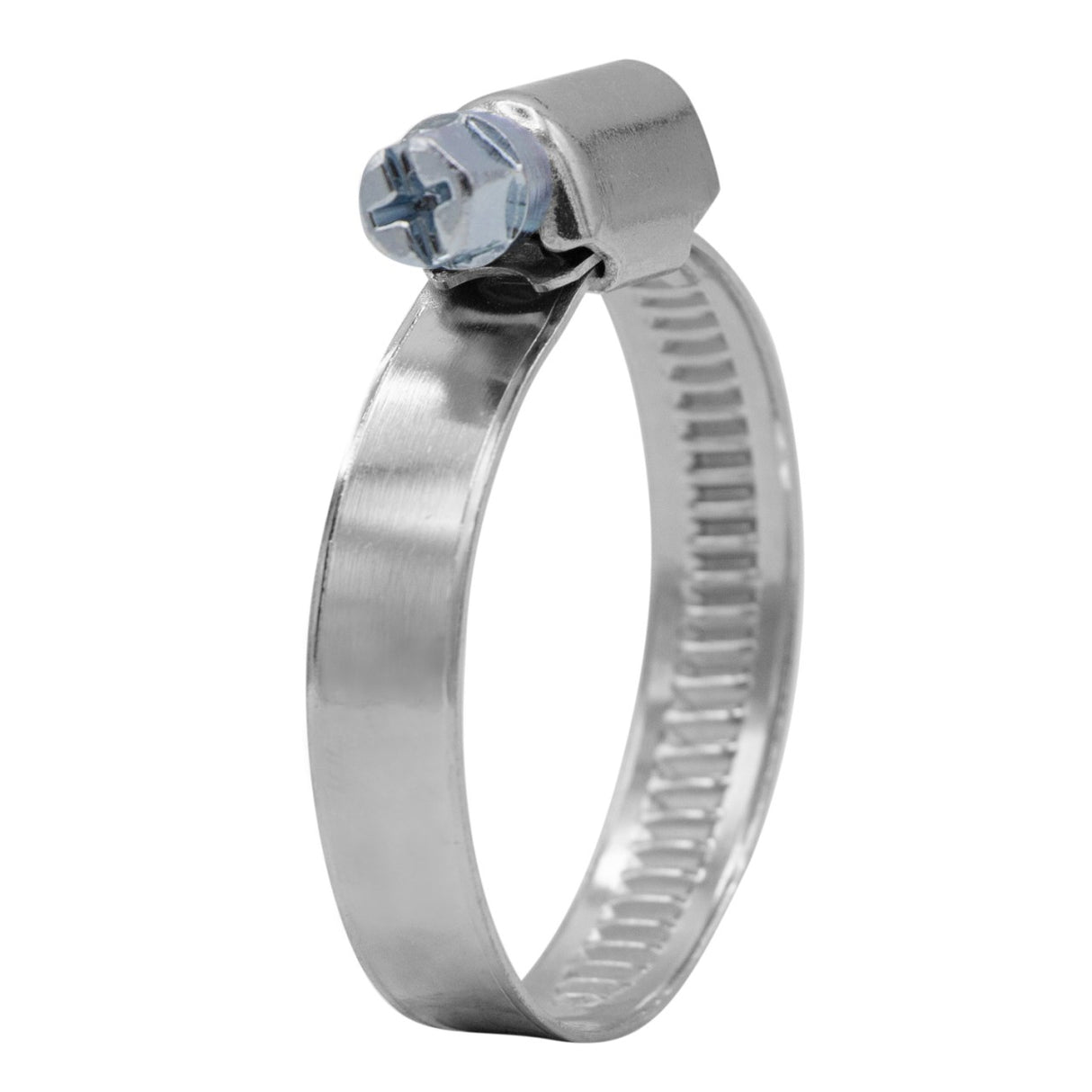 Schlauchschellen Set, 10 Stück, Spannbereich 16 - 27 mm, Bandbreite 9mm, W4 (Edelstahl / V2A)