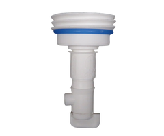 Kunststoffspundstopfen S70 x 6 mit innenliegendem Auslaufhahn