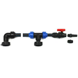 Wassertank IBC Tankverbinder Set, 2 IBC, HDPE, mit EPDM Dichtung