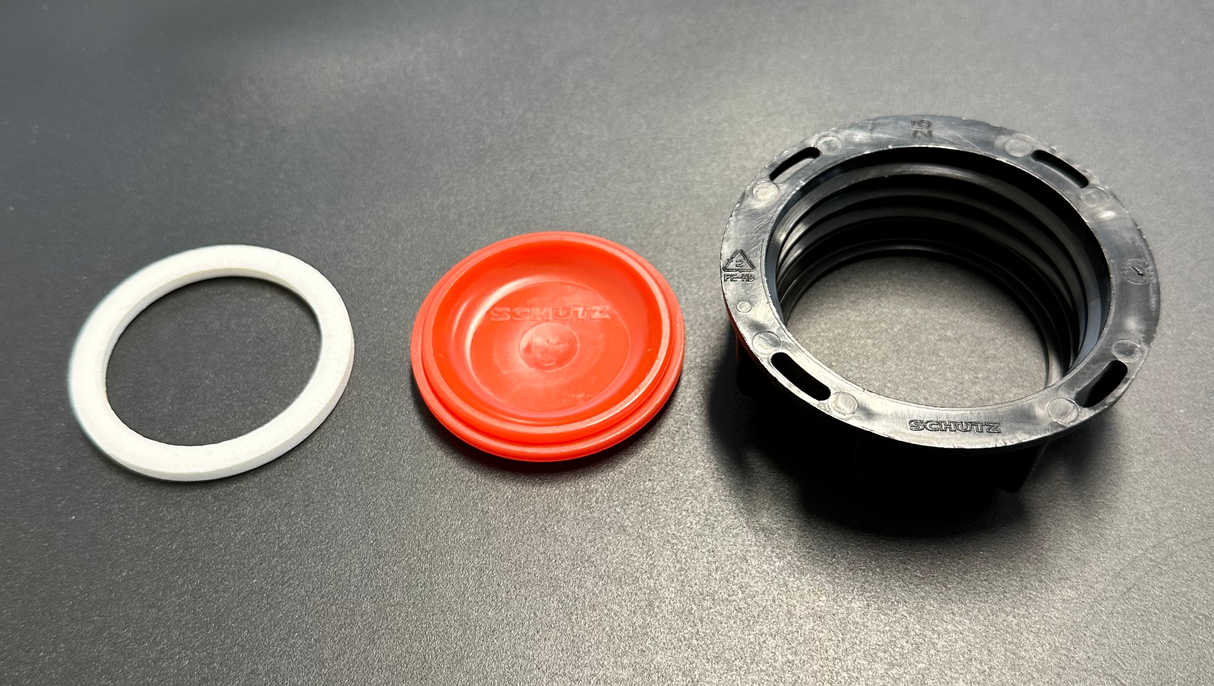 Schraubkappe 2" (DN50), 3-teilig, Schütz