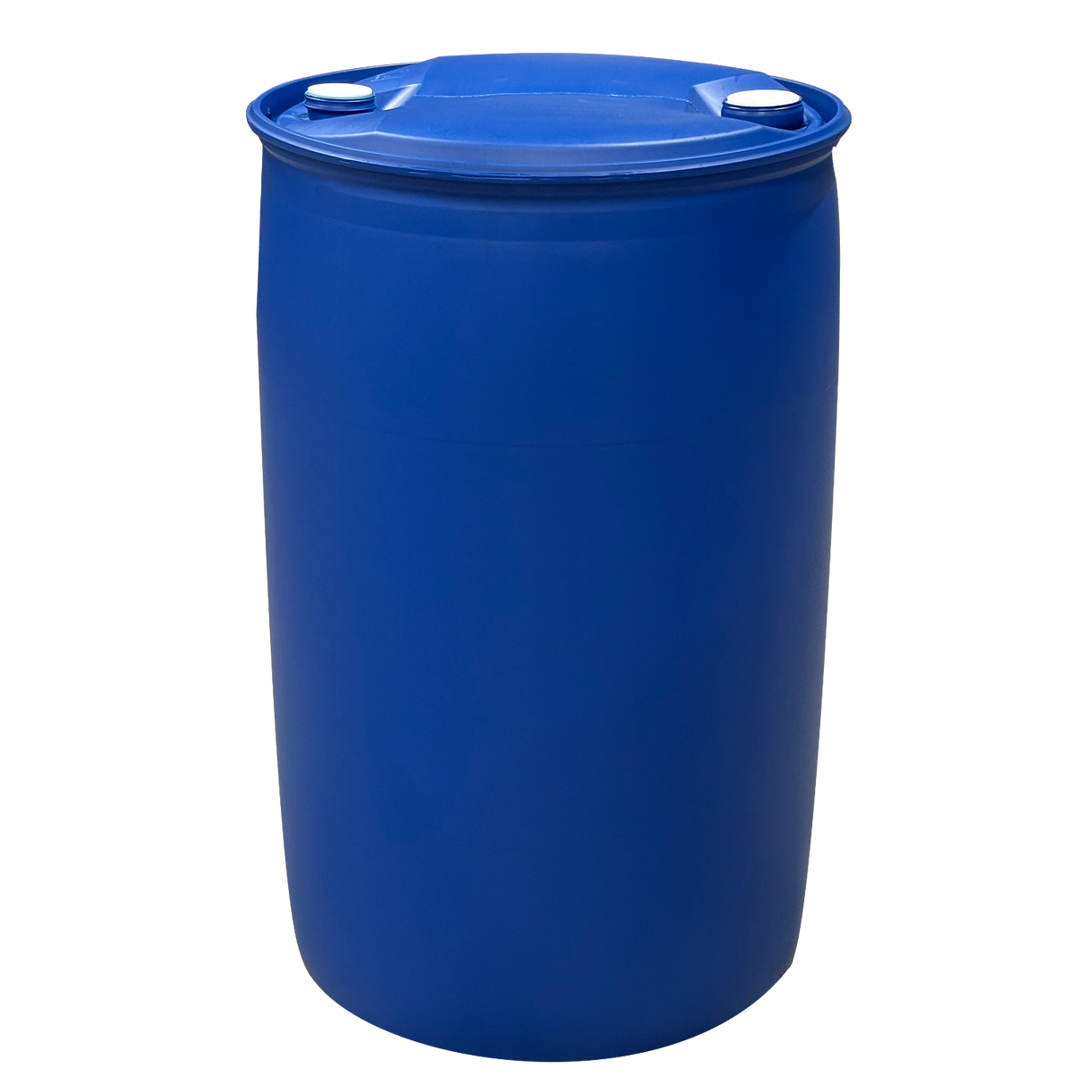 220 L Kunststoffspundfass, L-Ring, schwarz, PCR in Mittellage, MAUSER, UN Zulassung