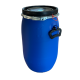 30 L Weithalsfass / Kunststoffdeckelfass, blau, Entgasung, SCHÜTZ, UN