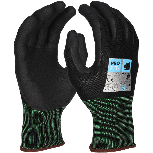 nitril-handschuhe extra lang schwarz Nitril Handschuhe "Extra", Nitrilschaum, schwarz/schwarz