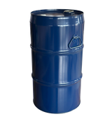 65 L Garagenfass, neu, innen lackiert, dunkelblau, 6.6.6, UN