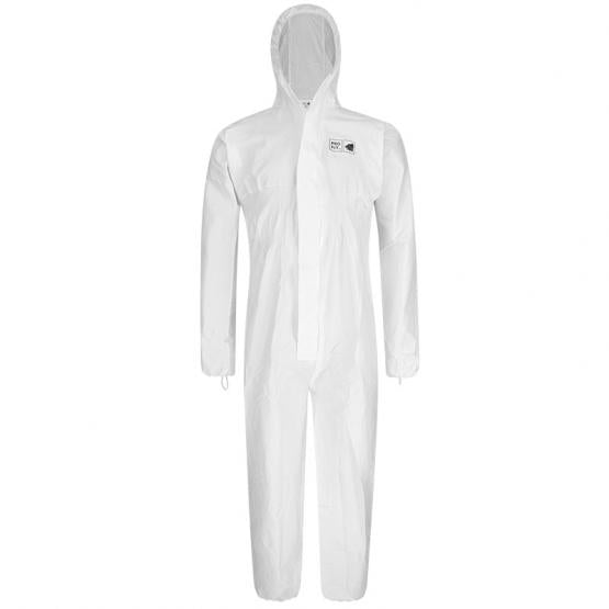 Pro-Fit® Chemikalien Schutzanzug "Eisbär" Typ 5B/6B, weiß
